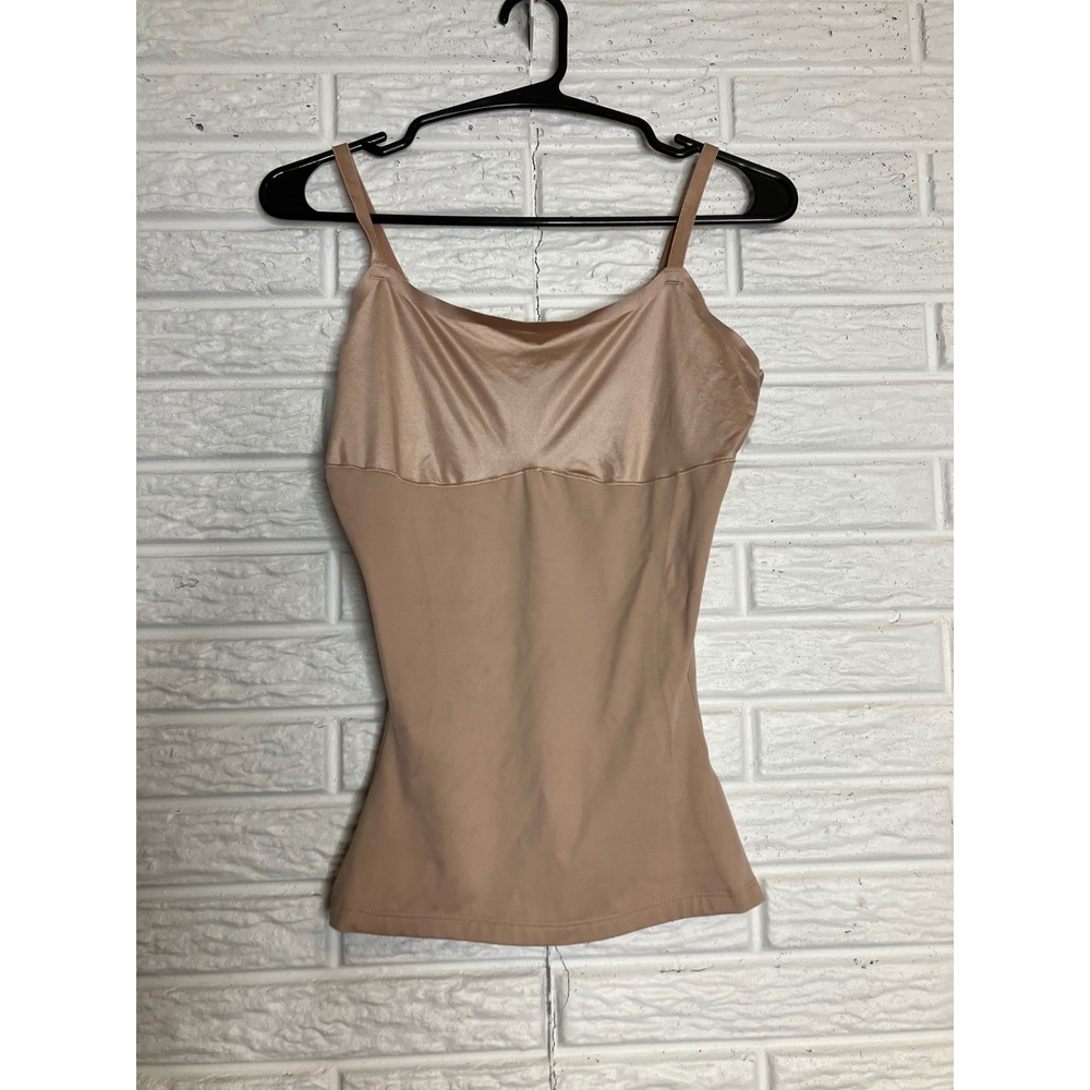 Assets by Sara Blakely‎ Shapewear Camisole Women Medium Tan Excellent Smoothing